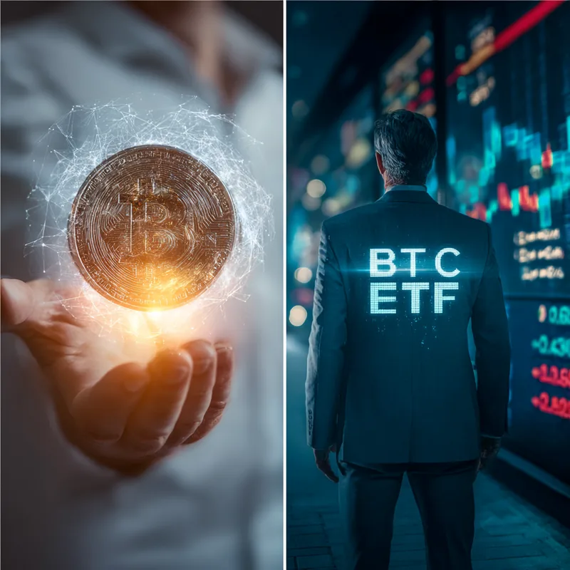 Bitcoin vs. Bitcoin ETF: Key Differences for Retirement Investors